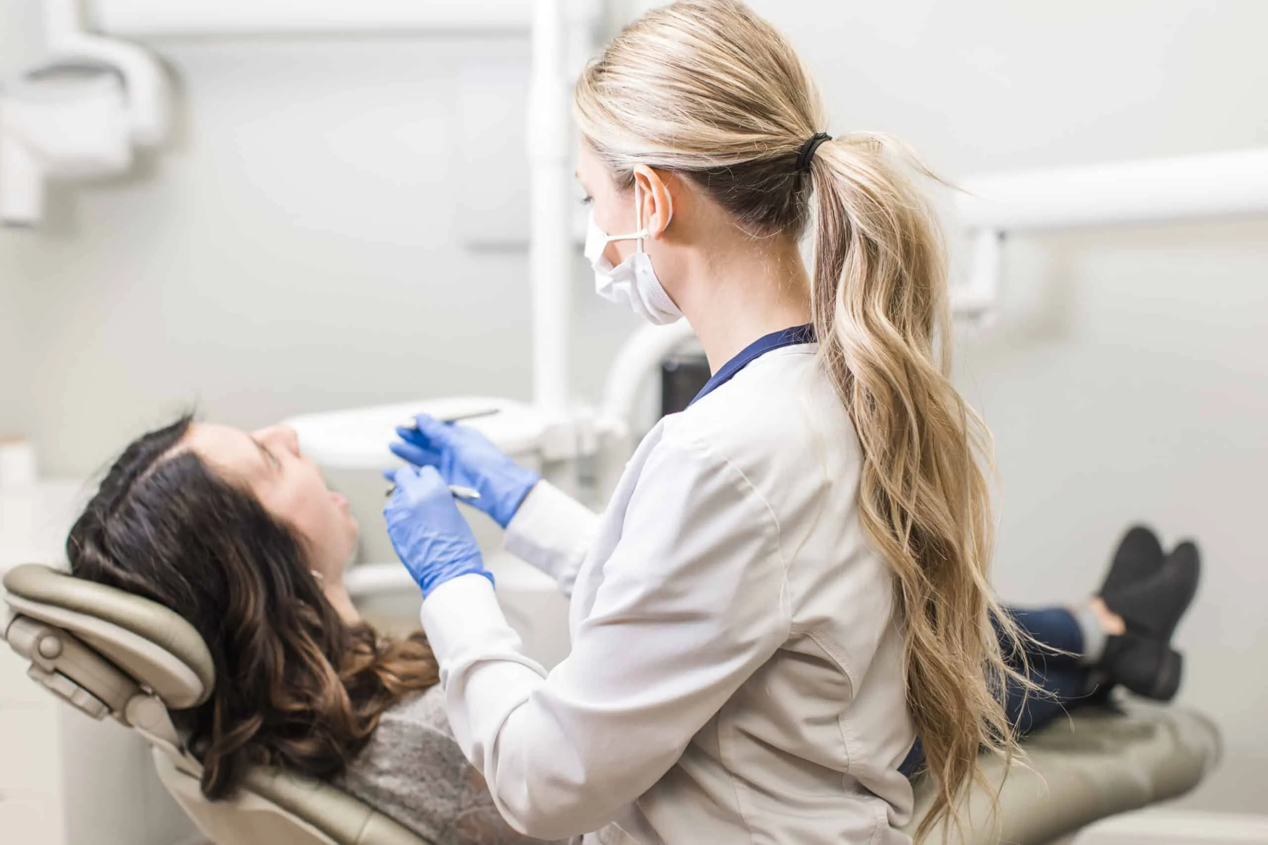 25925 teeth cleaning dental checkup
