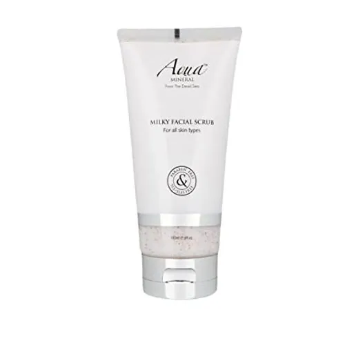 25944 milk facial scrub application