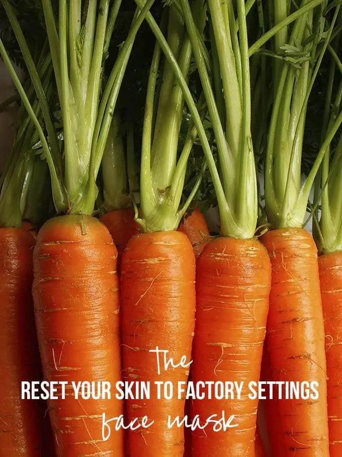 26057 carrot face mask before after