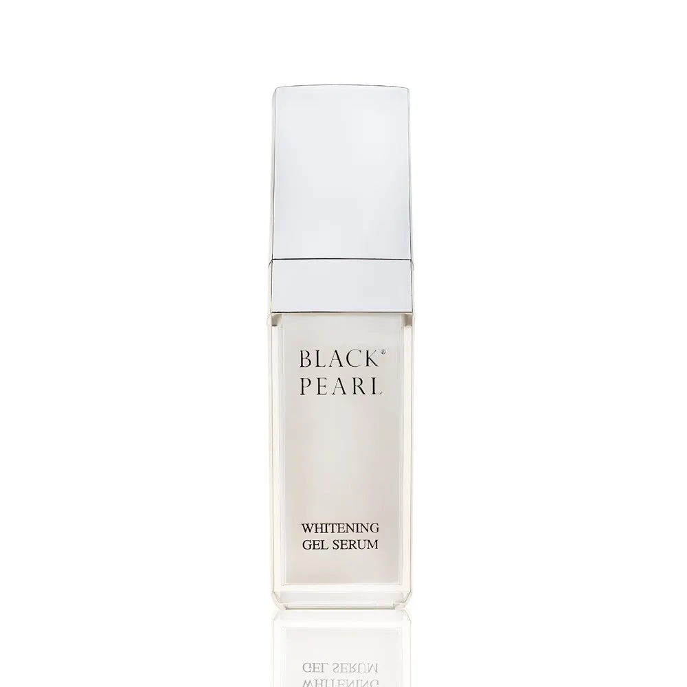 26194 black pearl whitening gel serum bottle