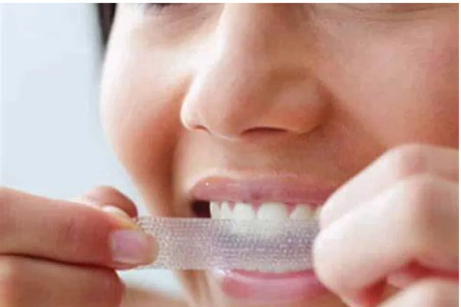 26195 applying whitening strips